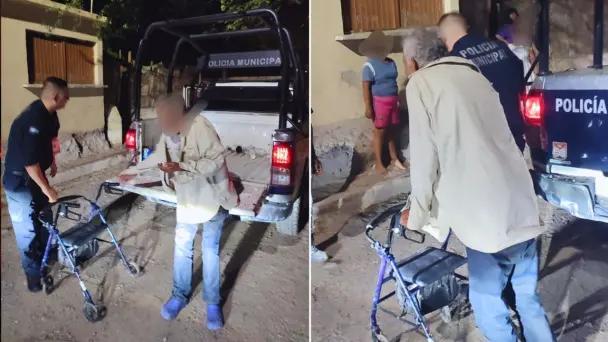 Localizan a adulto mayor desaparecido en Hacienda de la Flor