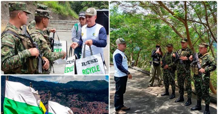 Los 212 años de Antioquia se celebraron en un lejano batallón