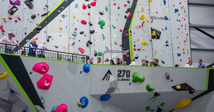 Massive climbing centre near A417 celebrates £7m launch of two huge new walls