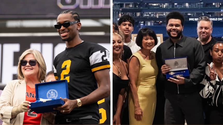 Two Canadian superstars just got keys to their cities. What does that mean?