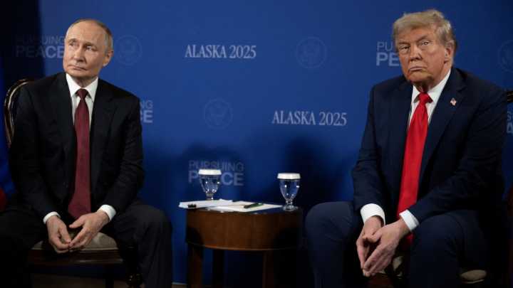 Trump renuncia a un alto el fuego en Ucrania tras cumbre con Putin