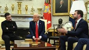 Líderes europeos y Zelenski se reunían con Trump en Washington
