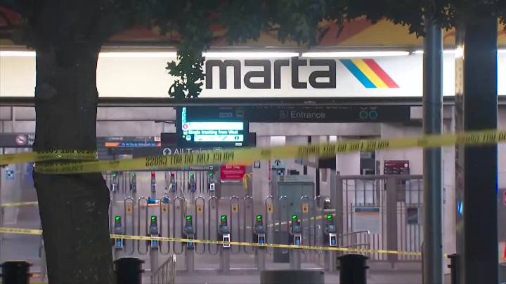 MARTA officers shot at Five Point station, gunman on the run