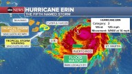 Hurricane Erin tracker: 1st hurricane of Atlantic season weakens to Category 3