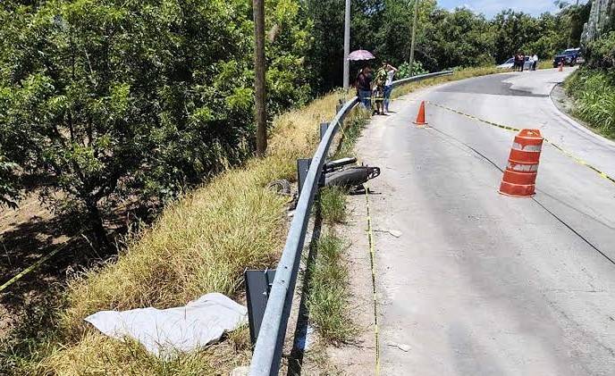 Motociclista pierde la vida en accidente