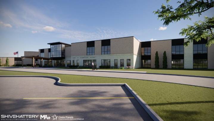 Plans for 3 new elementary schools in Cedar Rapids progress