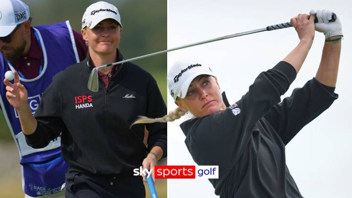 AIG Women's Open: Charley Hull makes a move on Sunday to close in on leader!