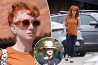 Kathy Griffin shows off striking new look in Malibu after undergoing third facelift