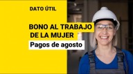 Bono Trabajo Mujer tiene dos pagos en agosto: ¿Cuándo se entregarán?