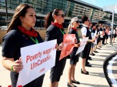 More than 10,000 Air Canada flight attendants on strike