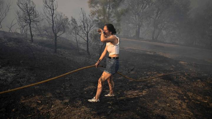 Detenido un hombre por el incendio de Oímbra en el que resultaron heridos tres brigadistas