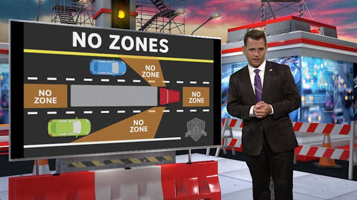 Trooper Steve explains ‘No Zones’ when it comes to traffic