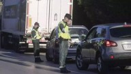 Accidente en la "Y" en hora punta: vuelca una furgoneta y genera retenciones a la altura de Parque Principado