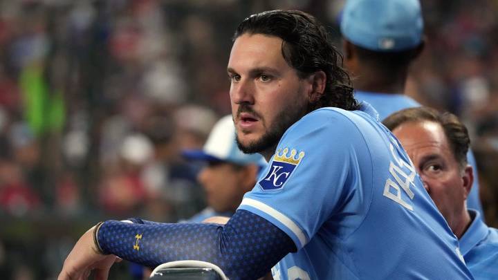 Vinnie Pasquantino Reveals Huge Leg Bruise After Striking Out on Pitch That Hit Him