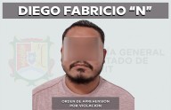 Diego Fabricio aprehendido en Lima de Abajo, Compostela