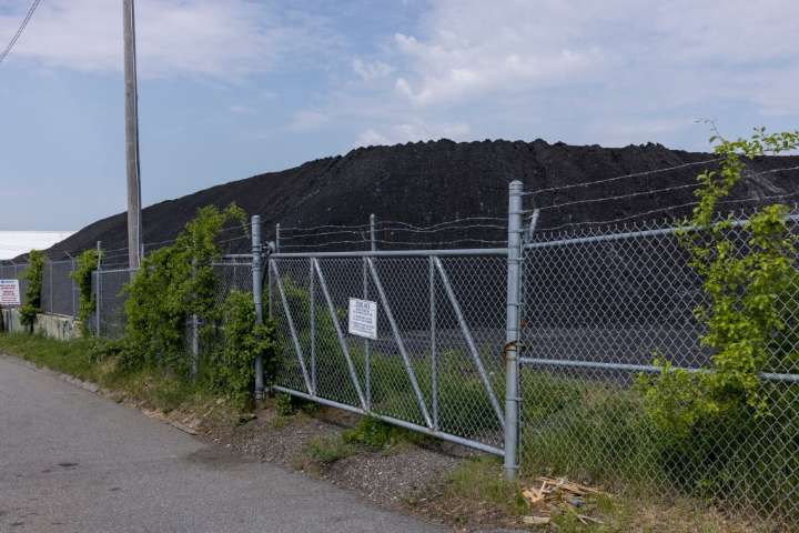 Large coal pile on Portland waterfront could be removed by 2030