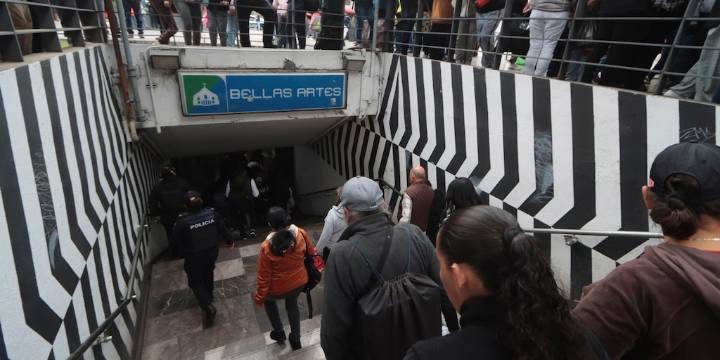 Esto se sabe sobre el supuesto cierre de la estación Bellas Artes del Metro CDMX