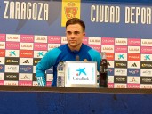 El Real Zaragoza rescinde al canterano Andrés Borge