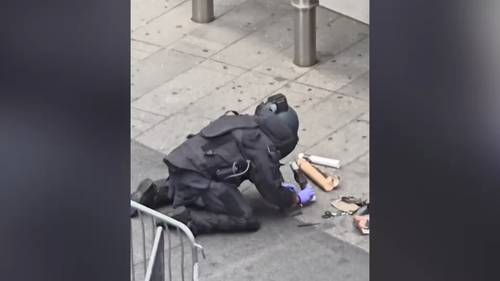 NYPD questioning man who left suspicious object near Times Square substation in NYC