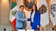Ricardo Gallardo y Libia García cierran filas por seguridad del bajío