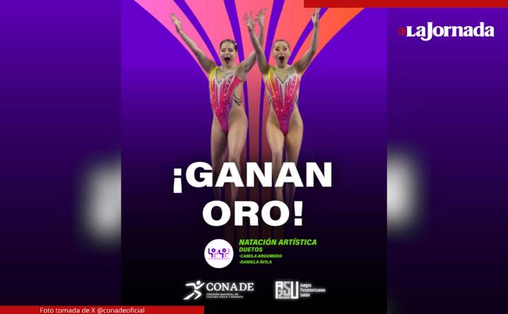 México suma dos oros en natación artística en Panamericanos Junior
