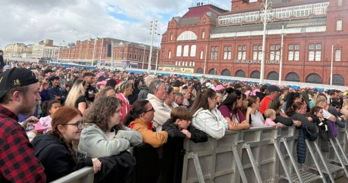 Live Blackpool Illuminations switch-on as X Factor's Olly Murs and Louisa Johnson star