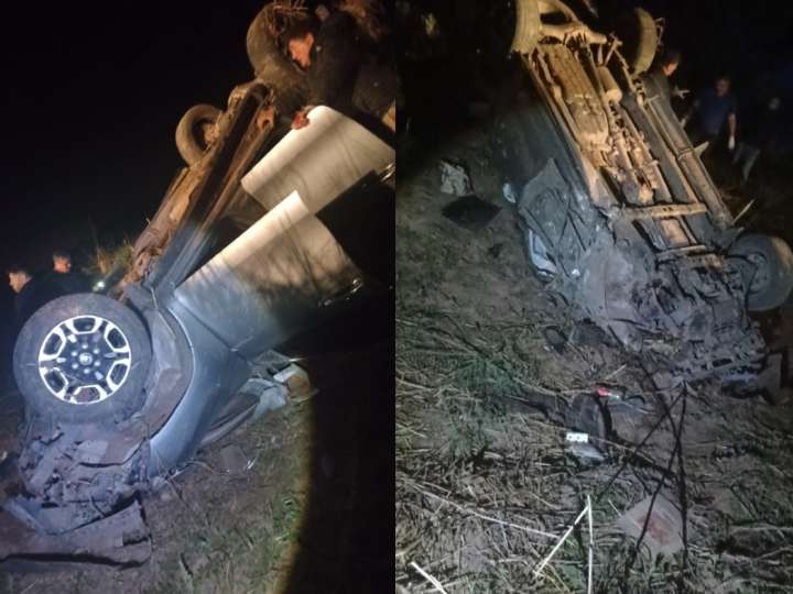 Milagro en la ruta 89: brutal choque entre una camioneta y un camión deja como saldo un herido leve