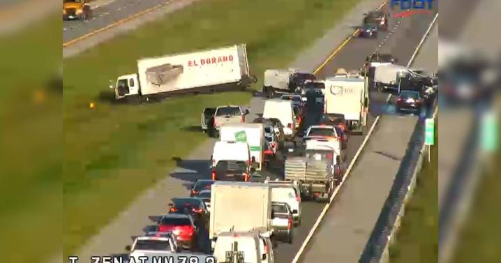 Roadblock on I-75 near MM 78 due to 2