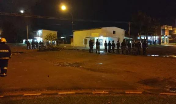 "Fue un descontrol, gente corriendo por todos lados y la Policía sacándolos del cuartel"