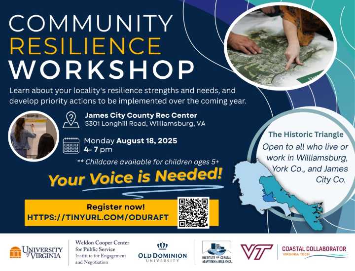 Workshop to Share Resilience Assessment Findings, Identify Community Priorities