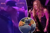 Jessica Simpson seen with ex Eric Johnson at her sister's Las Vegas concert after sparking reconciliation rumors