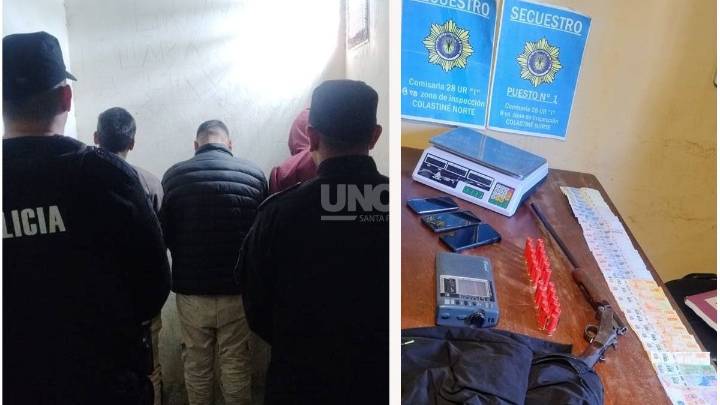 Allanamientos en Colastiné Norte: detienen a tres delincuentes y secuestran armas y municiones