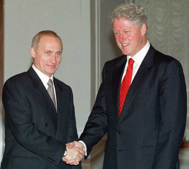Ahead of summit with Trump, a look at Putin's notable meetings with 5 US presidents