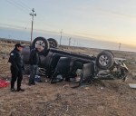 Vuelco en Pico Truncado: tres mujeres hospitalizadas