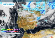 Meteored confirma el descenso térmico generalizado y la llegada de lluvias localmente fuertes en España