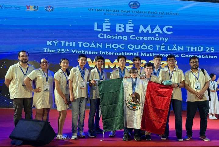 México triunfa en Competencia Internacional de Matemáticas de Vietnam