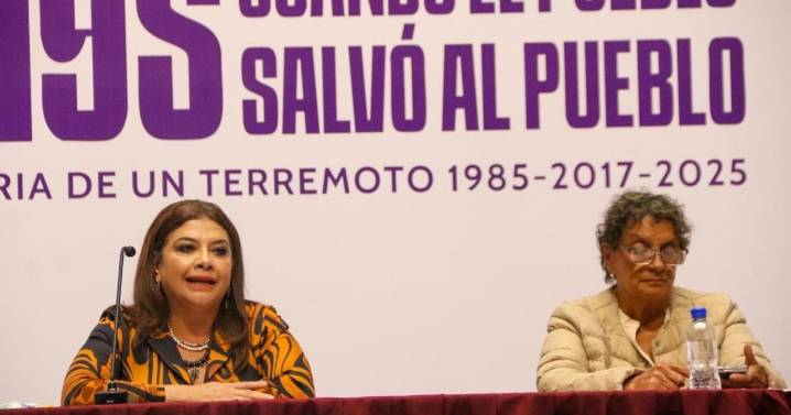 CDMX lanza programa conmemorativo del 40° aniversario del sismo de 1985