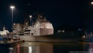 Buque lanzamisiles de EE.UU. ingresa al canal de Panamá rumbo al Caribe