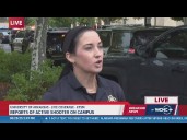 Official gives update on reports of 'active shooter' on University of Arkansas