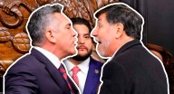 Desatan caos Noroña y ‘Alito’ Moreno en el Senado: empujones, gritos, golpes, señalamientos… y hasta denuncias