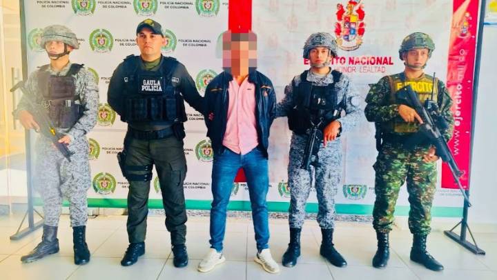 Fue capturado en Sácama alias Kiliam, presunto coordinador de acciones terroristas del GAO