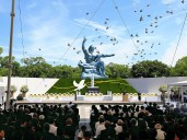Nagasaki cathedral bells to ring together for the first time since A