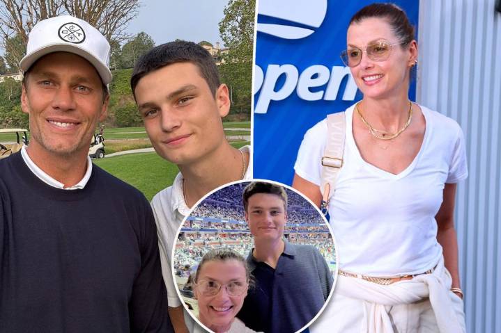 Bridget Moynahan shares rare photo with her and Tom Brady's son, Jack, 18, at US Open