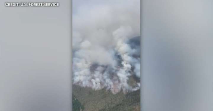 Lightning Creek Fire burning 2,461 acres, still at 0% containment