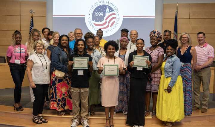 First Recipients of Williamsburg Descendants Scholarship Announced