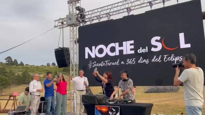 La cuenta atrás en Teruel para el eclipse total ya ha comenzado