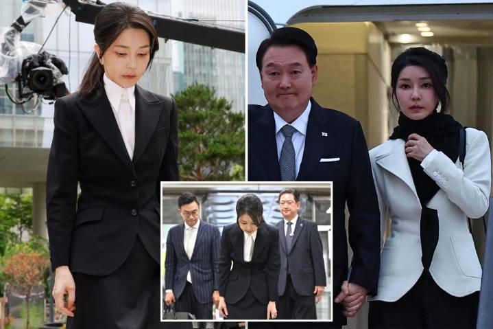 Wife of South Korea's jailed ex-President Yoon arrested over corruption allegations