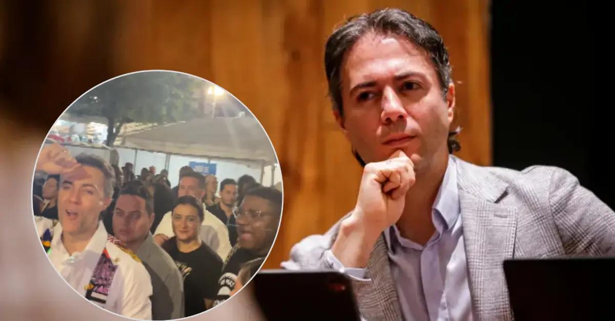En el Petronio Álvarez de Cali abuchearon otra vez a Daniel Quintero: “fuera, ladrón”