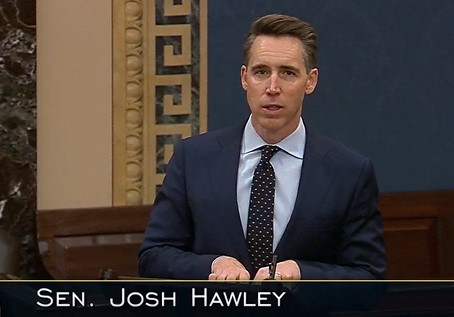 Missouri Sen. Hawley proposes tariff rebate checks for 'working class' Americans
