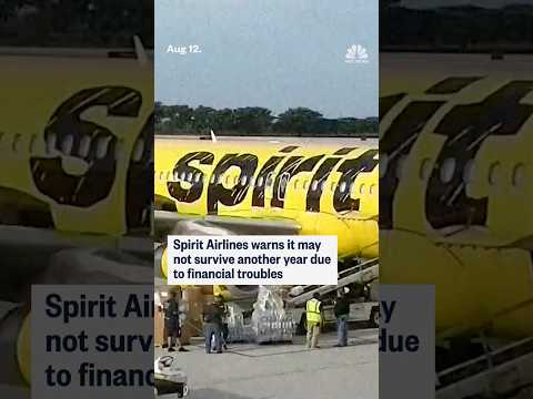 Spirit Airlines warns of closure amid financial trouble